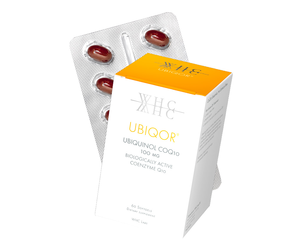 UBIQOR&#174; CoQ10 Reduced Coenzym 60 Softgels